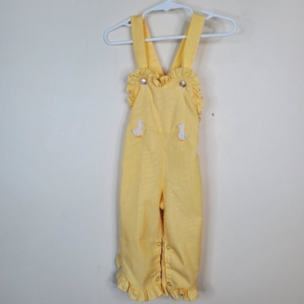 Toddler Time JcPenny duck jumper 9 months vintage